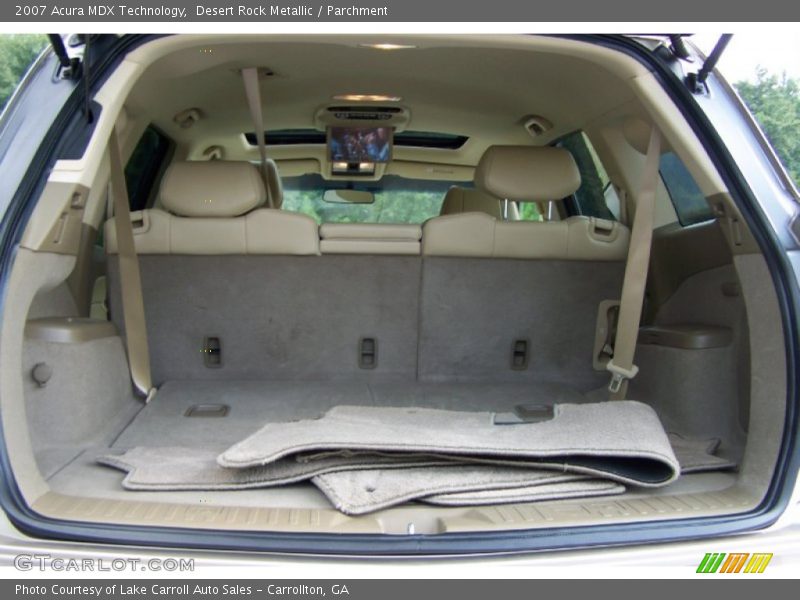 Desert Rock Metallic / Parchment 2007 Acura MDX Technology