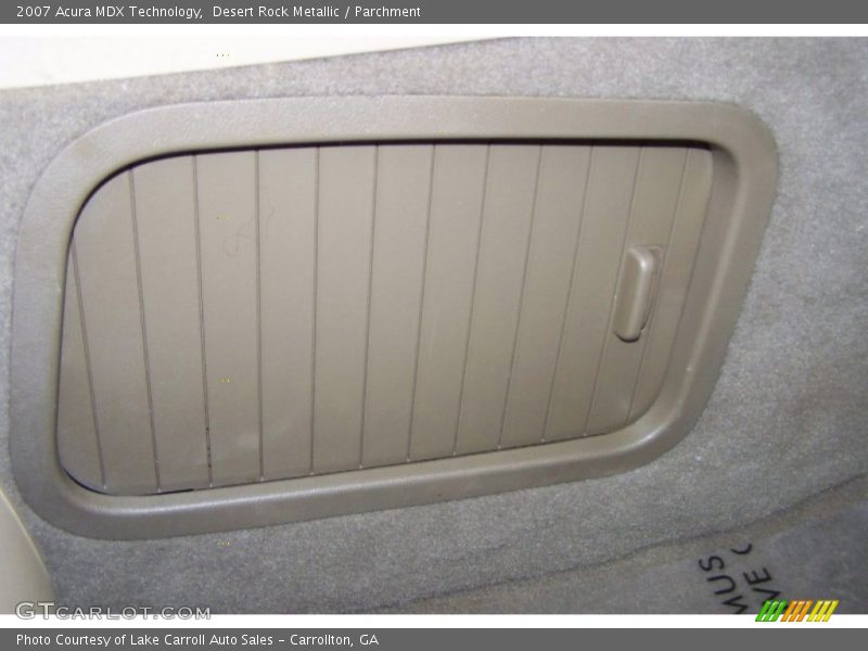 Desert Rock Metallic / Parchment 2007 Acura MDX Technology
