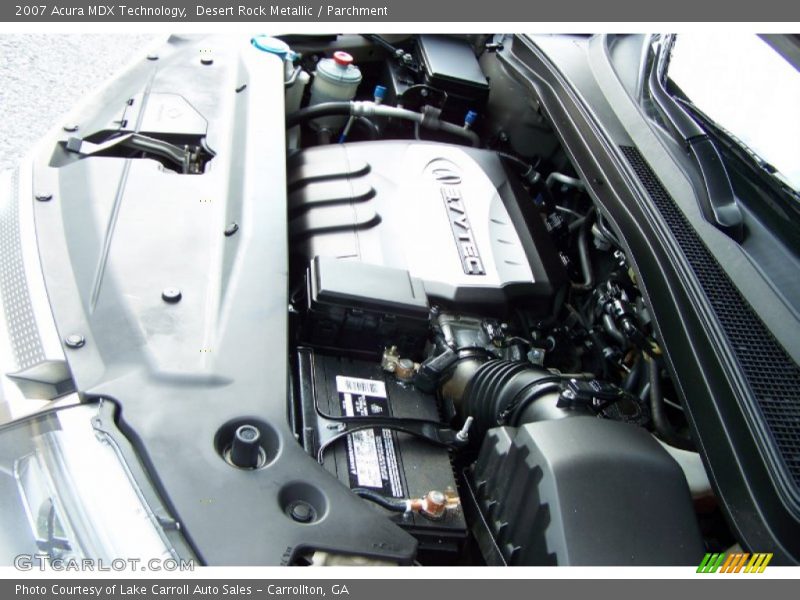 Desert Rock Metallic / Parchment 2007 Acura MDX Technology