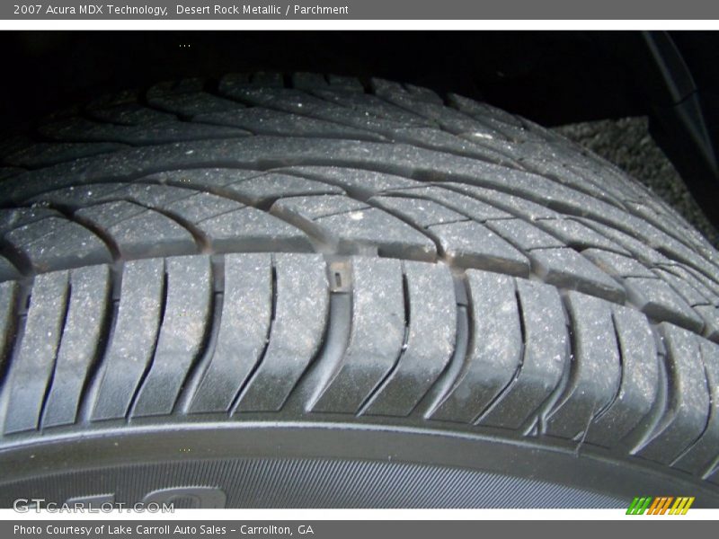 Desert Rock Metallic / Parchment 2007 Acura MDX Technology