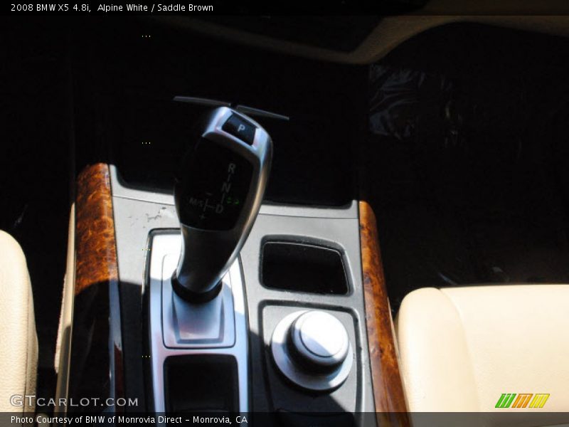 Alpine White / Saddle Brown 2008 BMW X5 4.8i