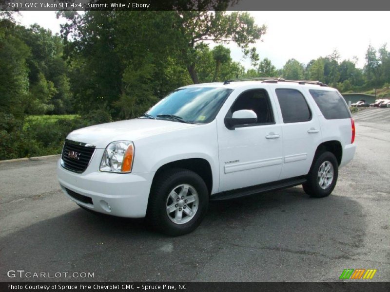 Summit White / Ebony 2011 GMC Yukon SLT 4x4