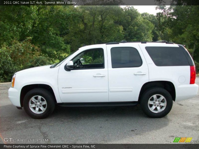 Summit White / Ebony 2011 GMC Yukon SLT 4x4