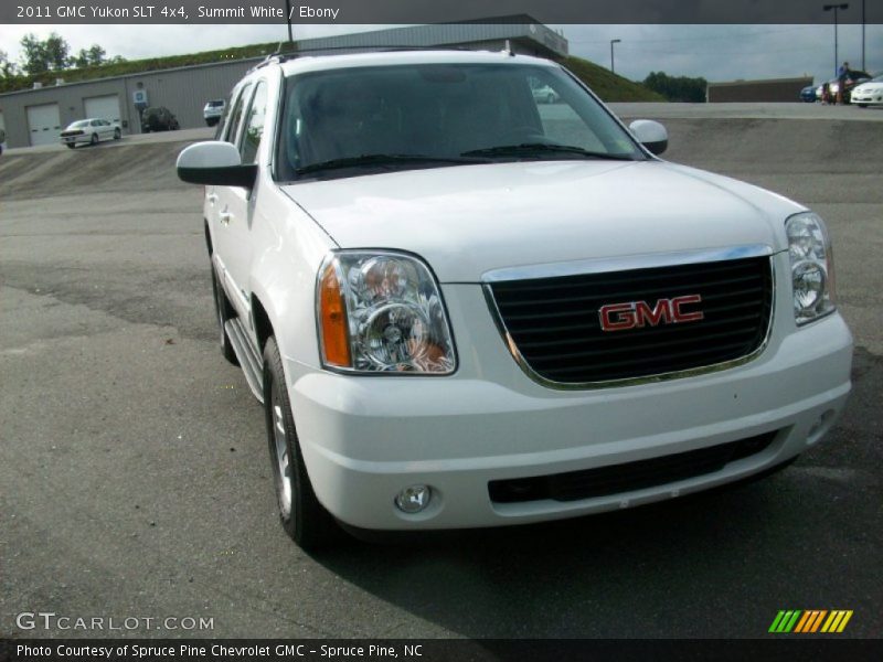 Summit White / Ebony 2011 GMC Yukon SLT 4x4