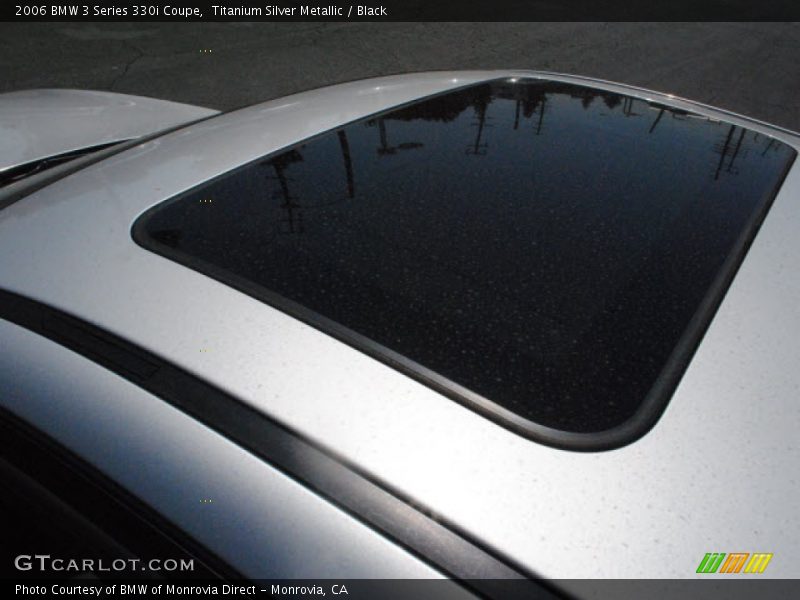 Titanium Silver Metallic / Black 2006 BMW 3 Series 330i Coupe