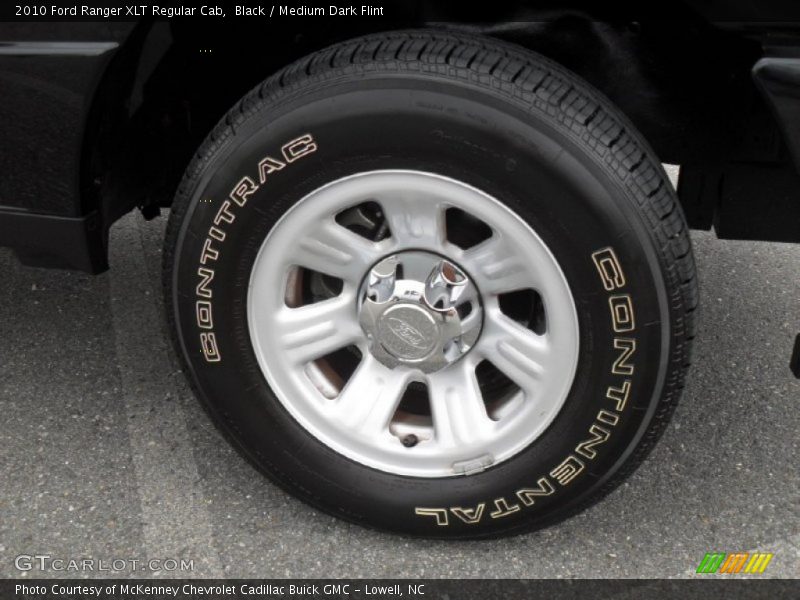Black / Medium Dark Flint 2010 Ford Ranger XLT Regular Cab