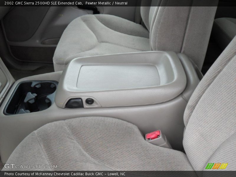 Pewter Metallic / Neutral 2002 GMC Sierra 2500HD SLE Extended Cab