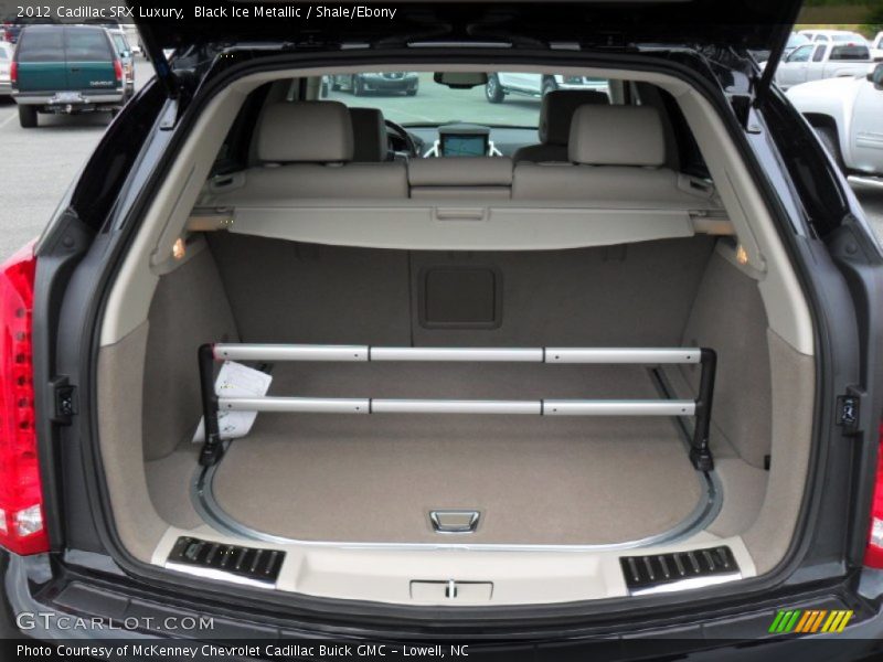 Black Ice Metallic / Shale/Ebony 2012 Cadillac SRX Luxury