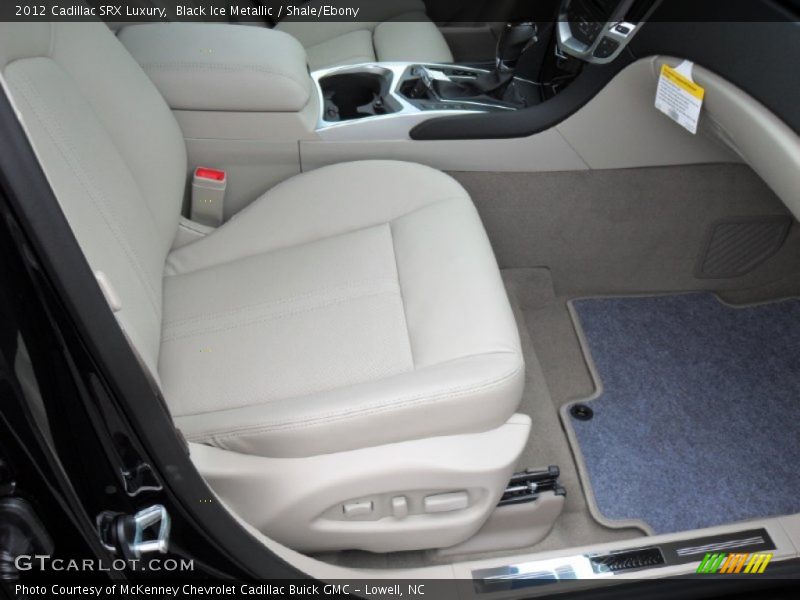Black Ice Metallic / Shale/Ebony 2012 Cadillac SRX Luxury