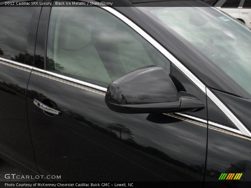 Black Ice Metallic / Shale/Ebony 2012 Cadillac SRX Luxury