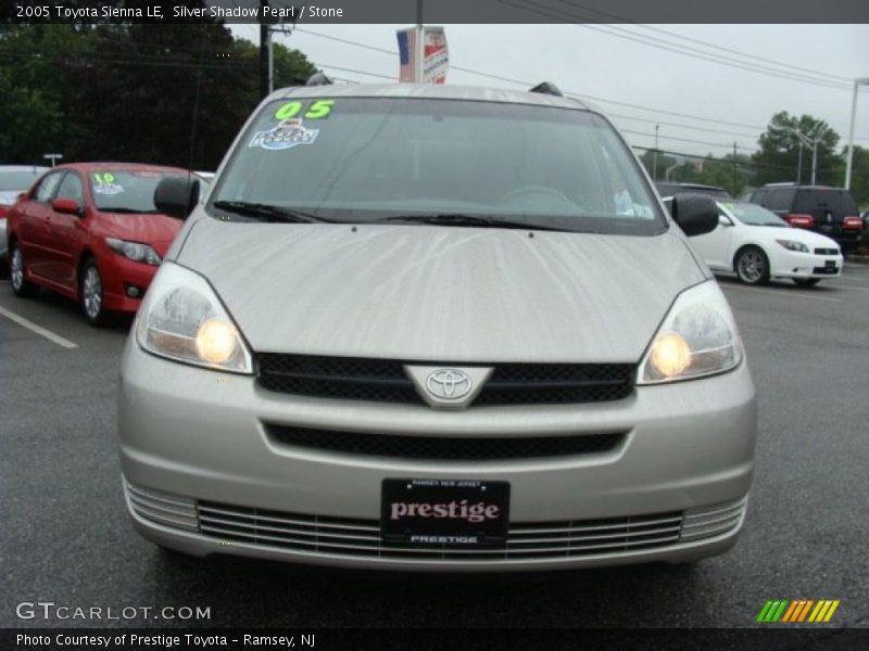Silver Shadow Pearl / Stone 2005 Toyota Sienna LE