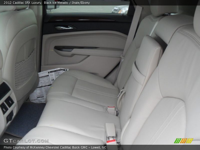 Black Ice Metallic / Shale/Ebony 2012 Cadillac SRX Luxury