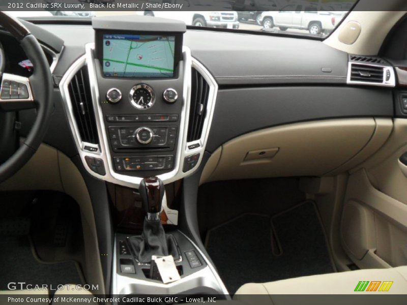 Black Ice Metallic / Shale/Ebony 2012 Cadillac SRX Luxury