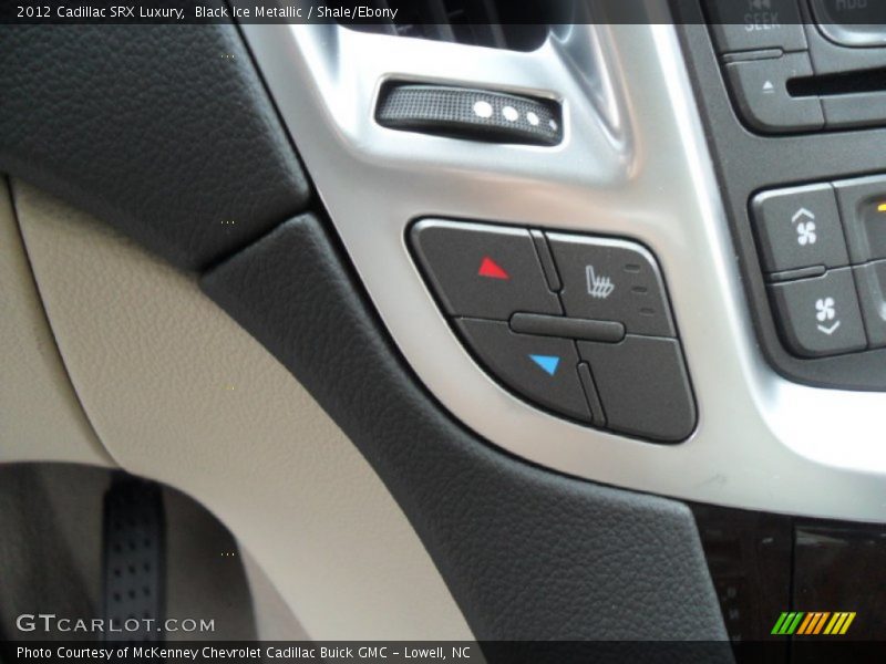 Black Ice Metallic / Shale/Ebony 2012 Cadillac SRX Luxury