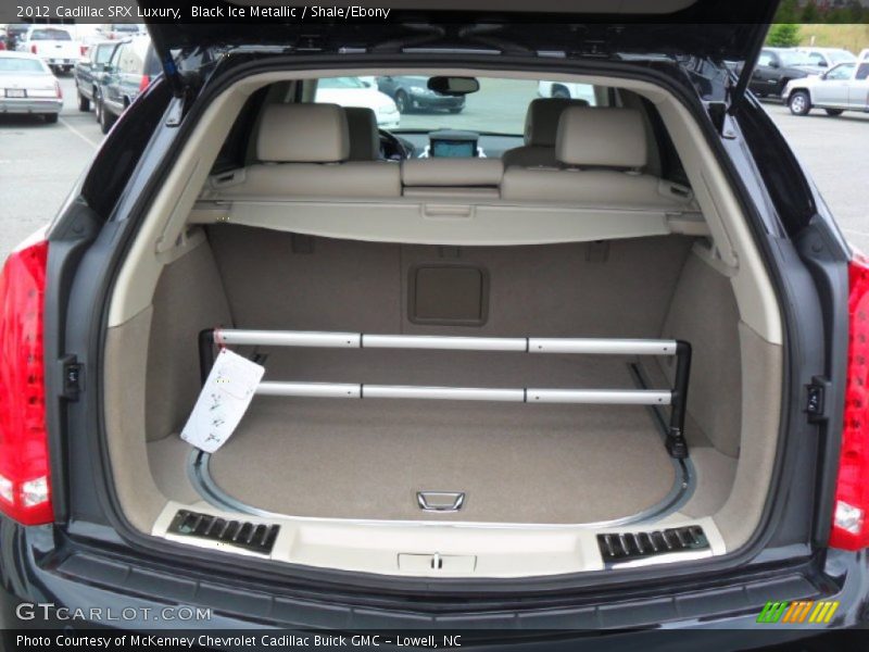 Black Ice Metallic / Shale/Ebony 2012 Cadillac SRX Luxury