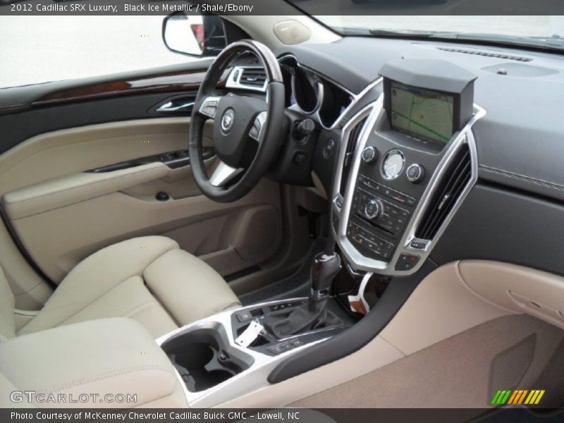 Black Ice Metallic / Shale/Ebony 2012 Cadillac SRX Luxury