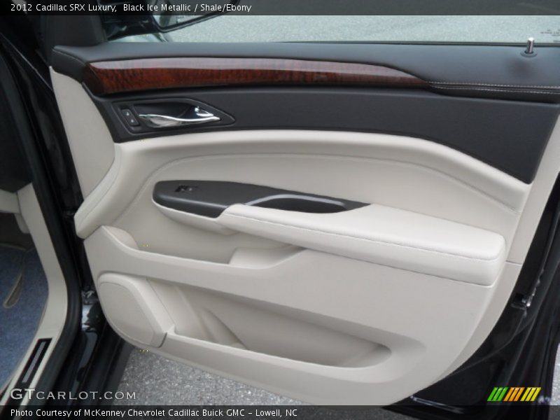 Black Ice Metallic / Shale/Ebony 2012 Cadillac SRX Luxury