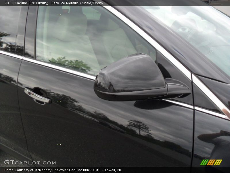 Black Ice Metallic / Shale/Ebony 2012 Cadillac SRX Luxury