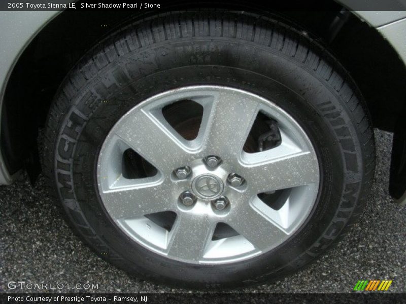 Silver Shadow Pearl / Stone 2005 Toyota Sienna LE