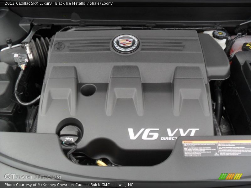  2012 SRX Luxury Engine - 3.6 Liter DI DOHC 24-Valve VVT V6