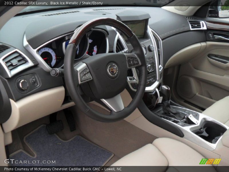 Shale/Ebony Interior - 2012 SRX Luxury 