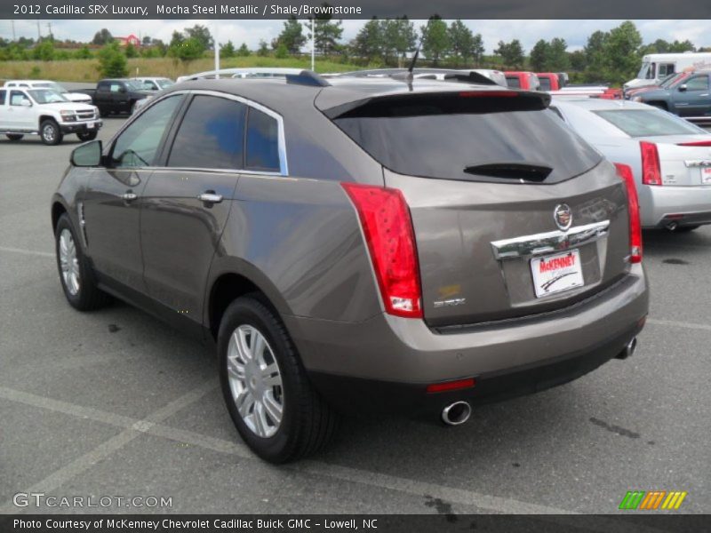 Mocha Steel Metallic / Shale/Brownstone 2012 Cadillac SRX Luxury
