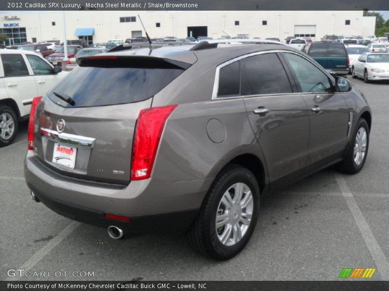 Mocha Steel Metallic / Shale/Brownstone 2012 Cadillac SRX Luxury