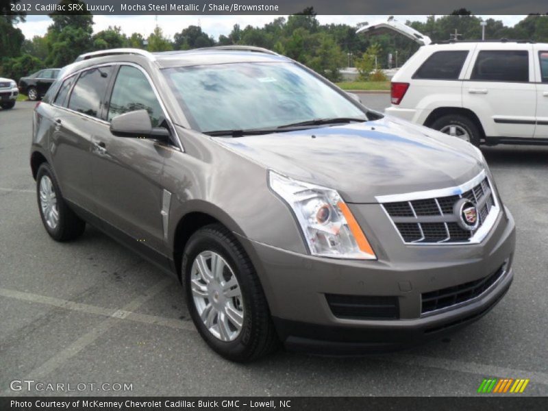 Mocha Steel Metallic / Shale/Brownstone 2012 Cadillac SRX Luxury