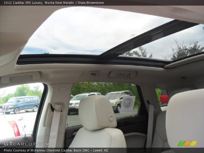 Sunroof of 2012 SRX Luxury