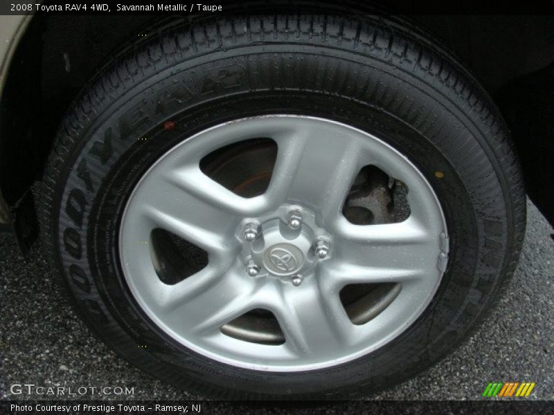 Savannah Metallic / Taupe 2008 Toyota RAV4 4WD