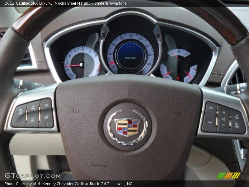 Mocha Steel Metallic / Shale/Brownstone 2012 Cadillac SRX Luxury