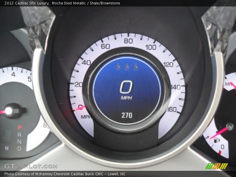 Mocha Steel Metallic / Shale/Brownstone 2012 Cadillac SRX Luxury