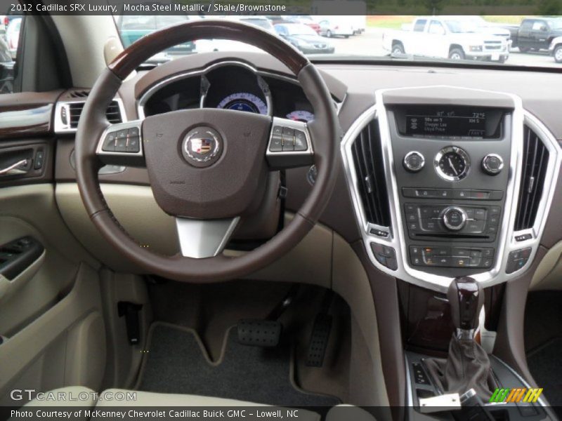 Mocha Steel Metallic / Shale/Brownstone 2012 Cadillac SRX Luxury