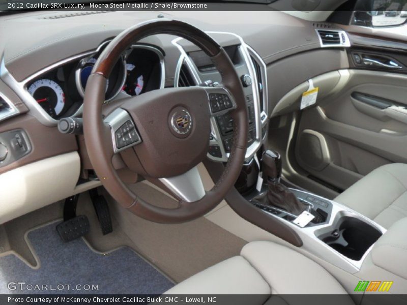 Mocha Steel Metallic / Shale/Brownstone 2012 Cadillac SRX Luxury