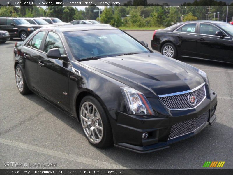 Front 3/4 View of 2012 CTS -V Sedan