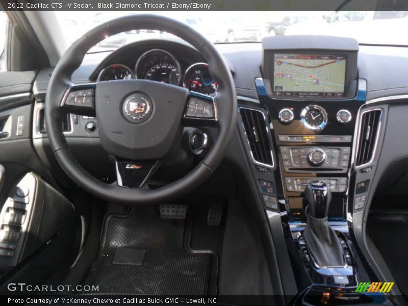Dashboard of 2012 CTS -V Sedan