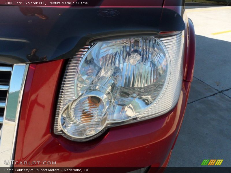 Redfire Metallic / Camel 2008 Ford Explorer XLT