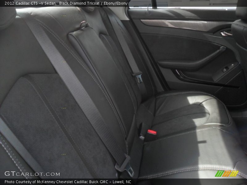  2012 CTS -V Sedan Ebony/Ebony Interior