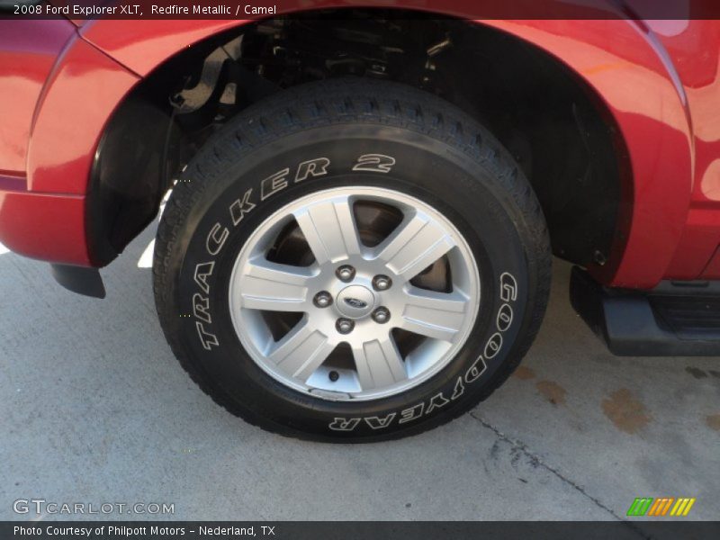 Redfire Metallic / Camel 2008 Ford Explorer XLT