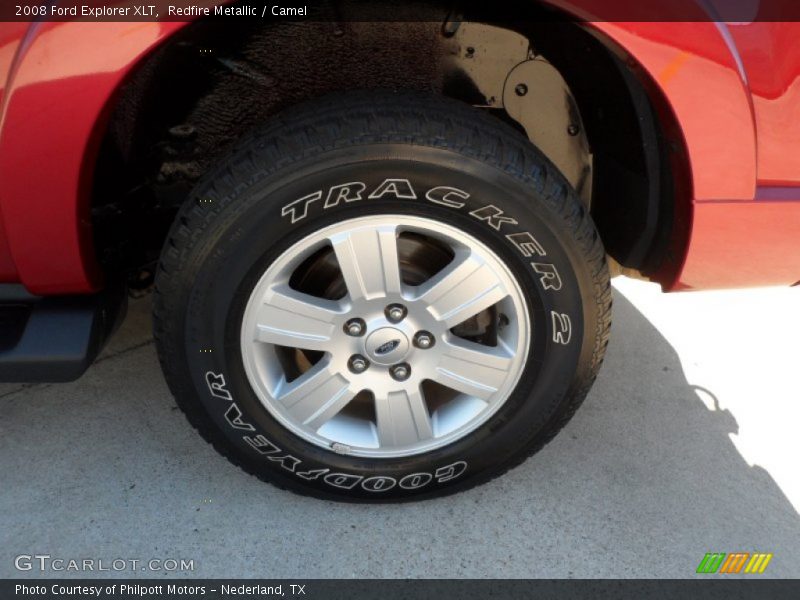 Redfire Metallic / Camel 2008 Ford Explorer XLT