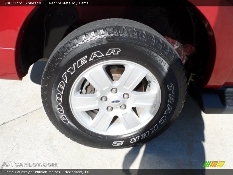 Redfire Metallic / Camel 2008 Ford Explorer XLT