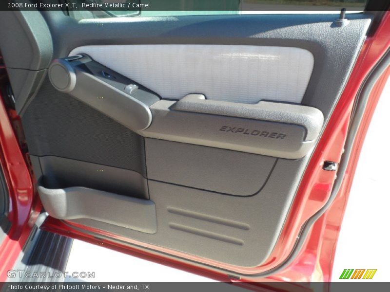 Redfire Metallic / Camel 2008 Ford Explorer XLT