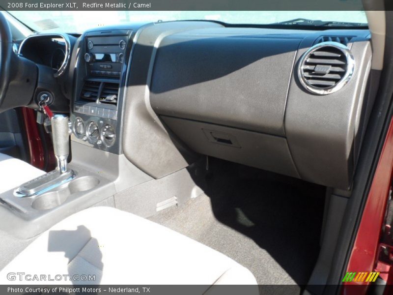 Redfire Metallic / Camel 2008 Ford Explorer XLT