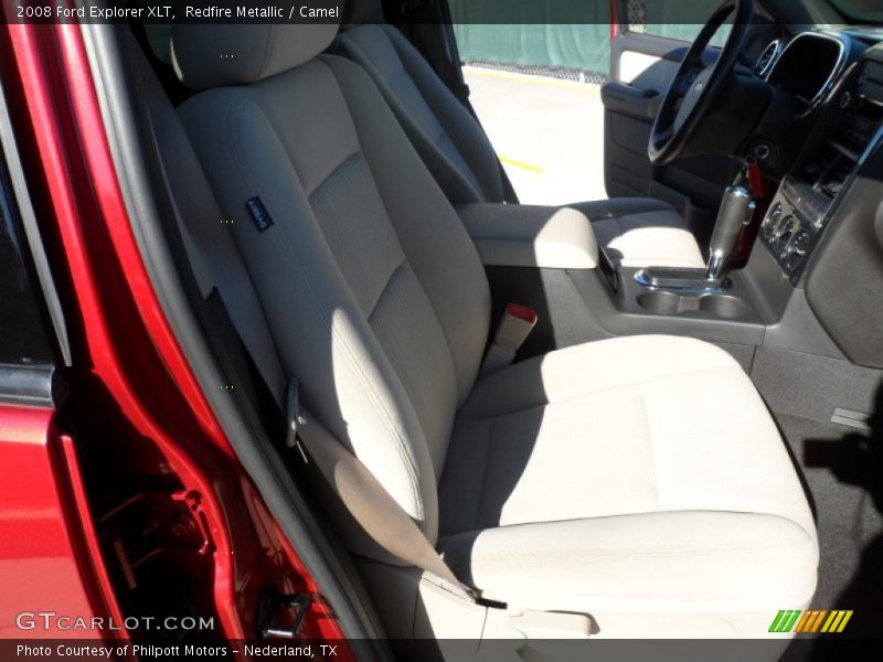 Redfire Metallic / Camel 2008 Ford Explorer XLT