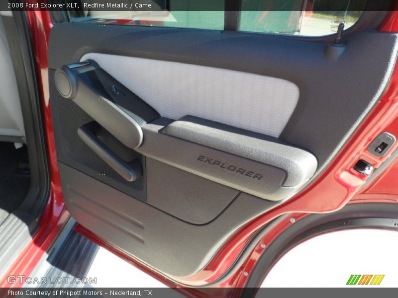 Redfire Metallic / Camel 2008 Ford Explorer XLT