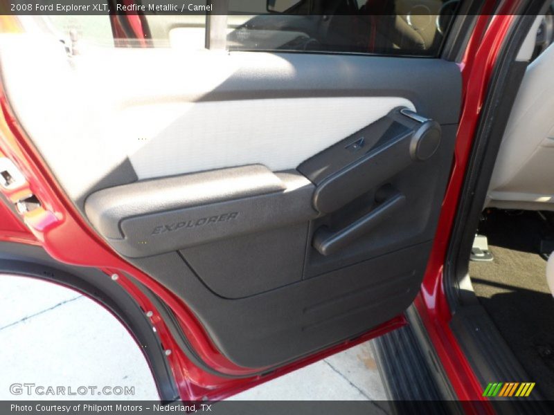 Redfire Metallic / Camel 2008 Ford Explorer XLT