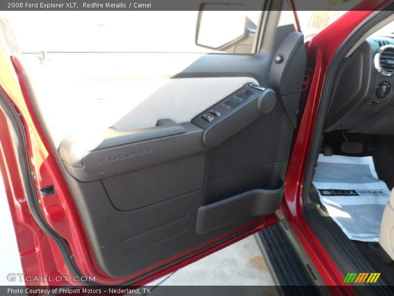 Redfire Metallic / Camel 2008 Ford Explorer XLT