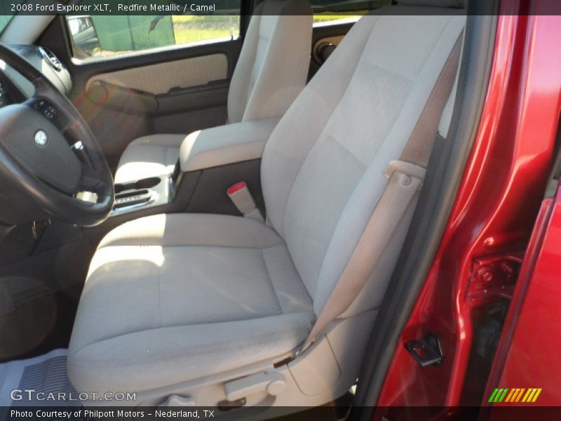Redfire Metallic / Camel 2008 Ford Explorer XLT