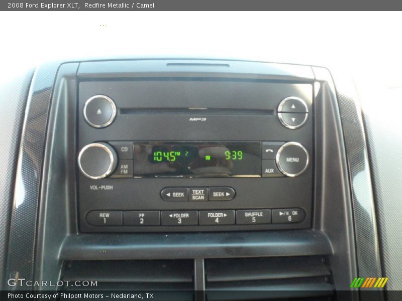 Redfire Metallic / Camel 2008 Ford Explorer XLT