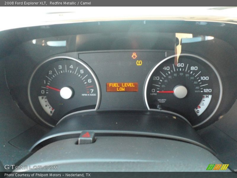 Redfire Metallic / Camel 2008 Ford Explorer XLT